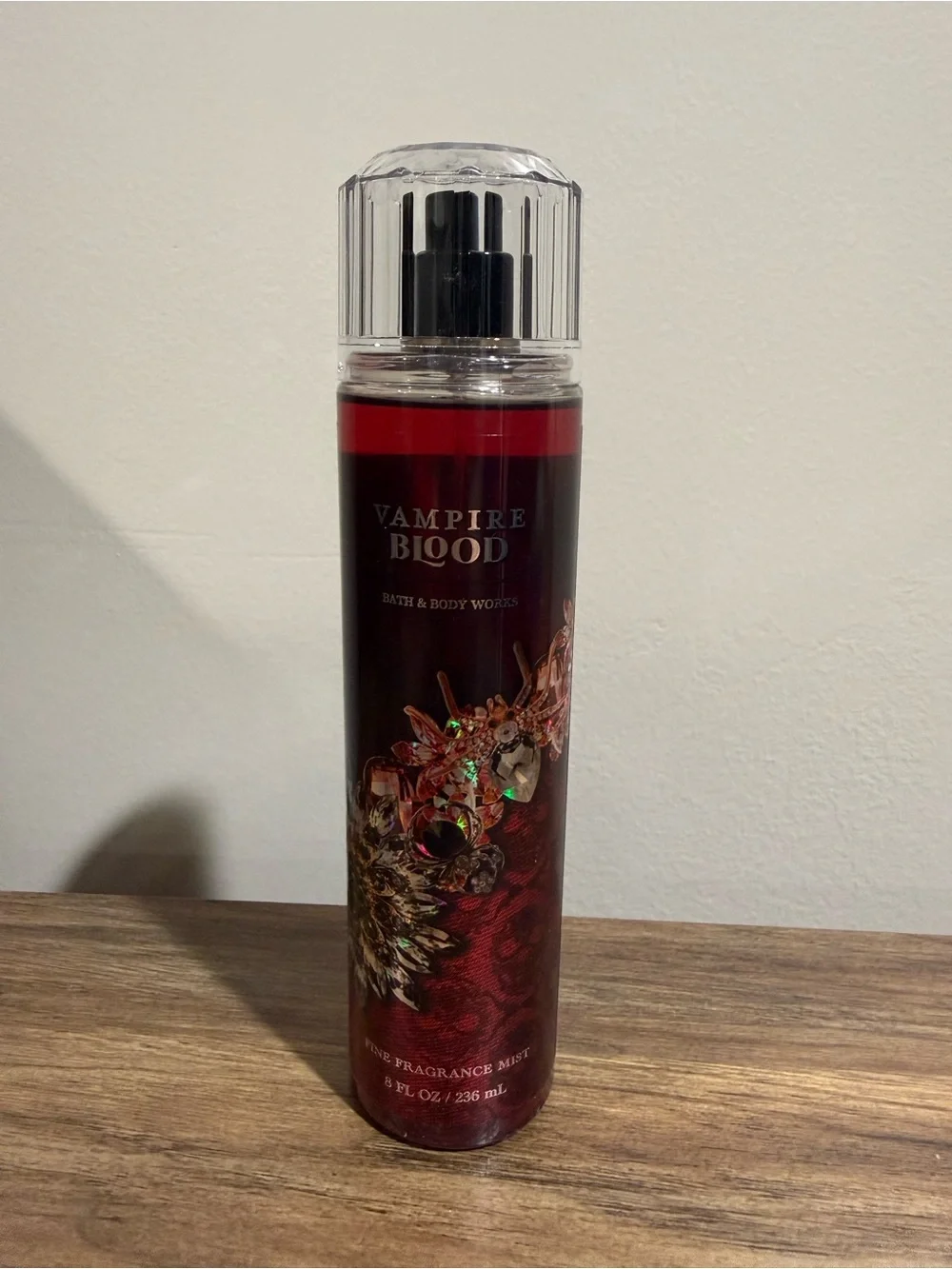 Bath & Body Works Vampire Blood Fine Fragrance Mist 8 oz ~95% Full Halloween